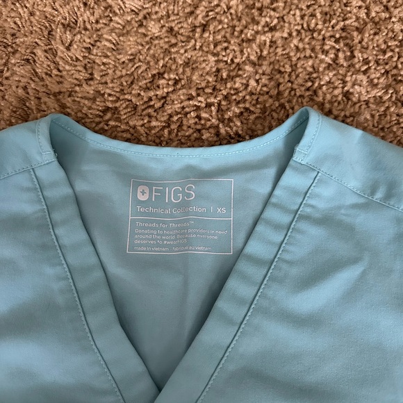 SOLD NA Figs Seaglass Scrub Set XS & SP - Picture 11 of 15